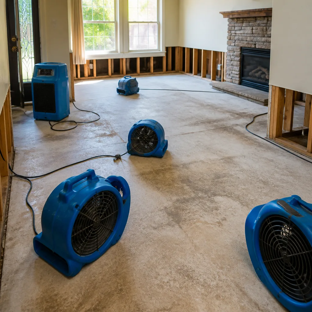 Water damage drying
